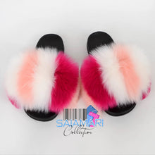 Load image into Gallery viewer, Colorful Fur Slides
